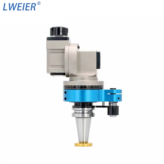 CNC Machine Tools 90 Degree BT30 BT40 BT50 Angle Head Horizontal Milling Head AG90-ER16/ER20/ER32/ER40 90 Degree Angle Head