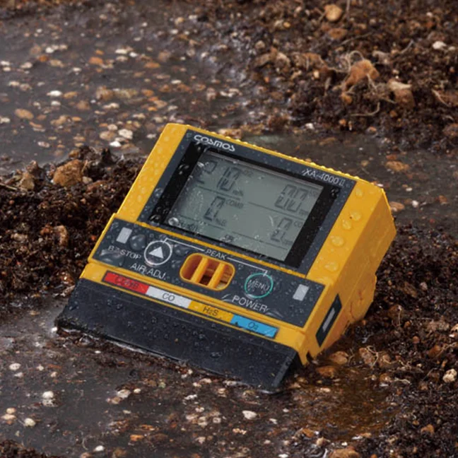 NEW Cosmos Diffusion XP-4400II Handheld Combustible Multi-Gas Concentration Detector for O2 CO H2S CH4  LPG Town Gas I-C4H10