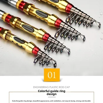 CHEERY Sea Rod Ultra Short Carbon Lure Fishing Rod 1.8m-3.6m Action for Carp Long Casting Ocean Beach Use – Rod – view 4