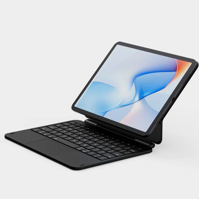 Wholesale 2nd Gen Floating Magic Keyboard Case 6-Rows Magnetic Keyboard for iPad 11inch Air6  with 35W USB-C PD Charging OEM/ODM