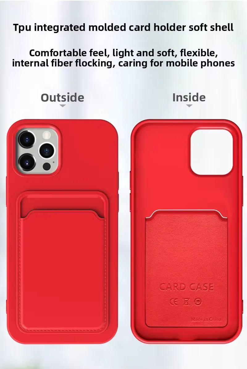 17 pro max wallet card holder slide card insertion mobile phone case-7
