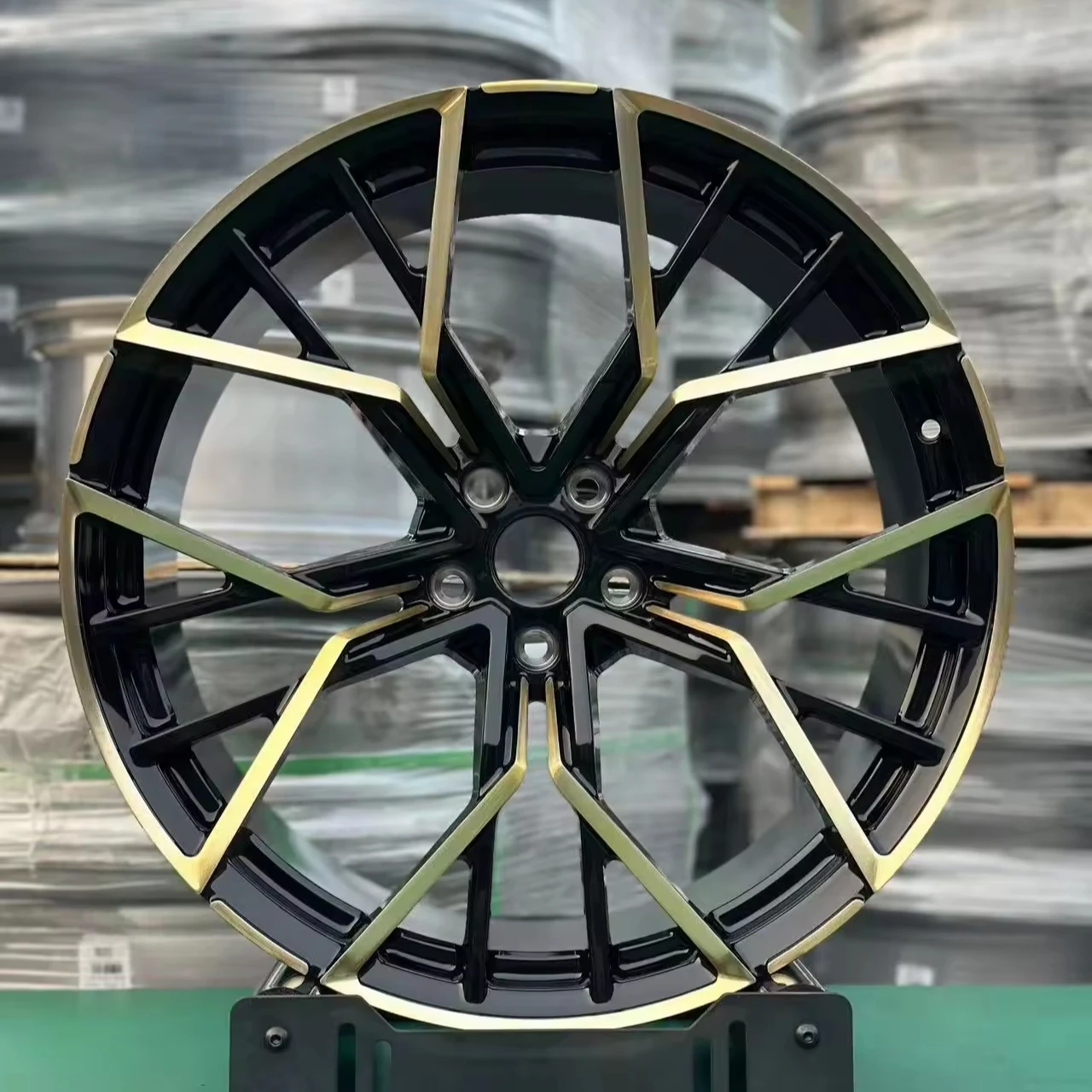 GVICHN multi colour 16 17 18 19 20 21 22 23 24 inch forged wheel 5x112 5x114.3 5x120 aluminum alloy rim