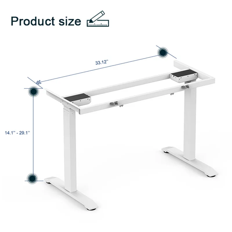 Multi-Function Adjustable Drafting Table Electric Standing Desk for Writing Drawing Crafting Working