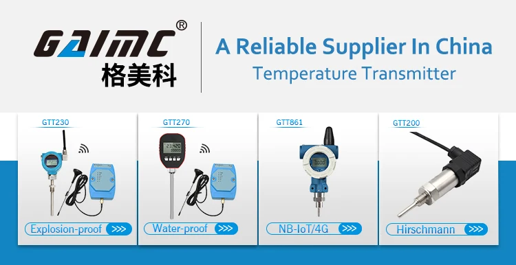 Rtd Thermocouple Input 4-20mA Two Wire Smart Temperature Sensor for  Industrial Application - China Temperature Transducer and Temperature  Transmitter