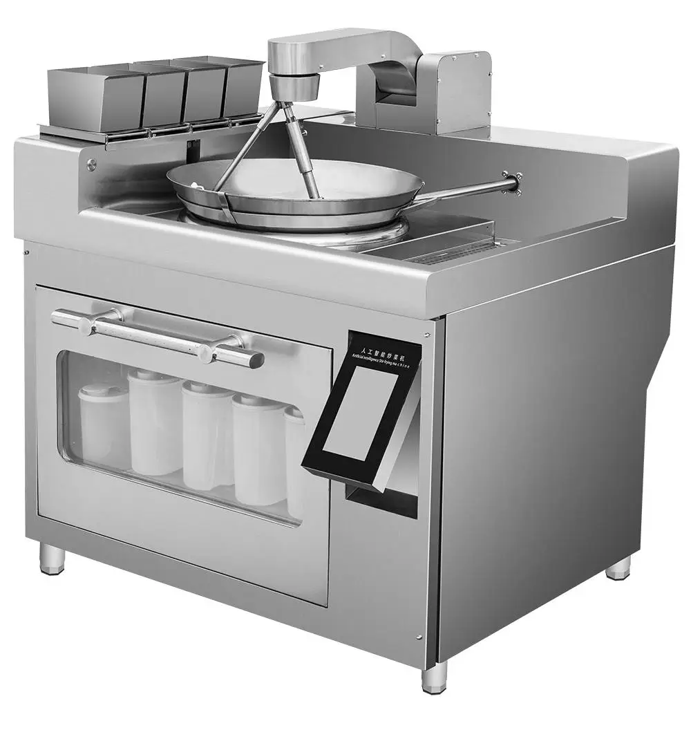 Automatic 6l Robot Cooker Hot Popular Memory Storage Food Cooking Robot for Restaurant
