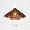 50cm straw hat brown