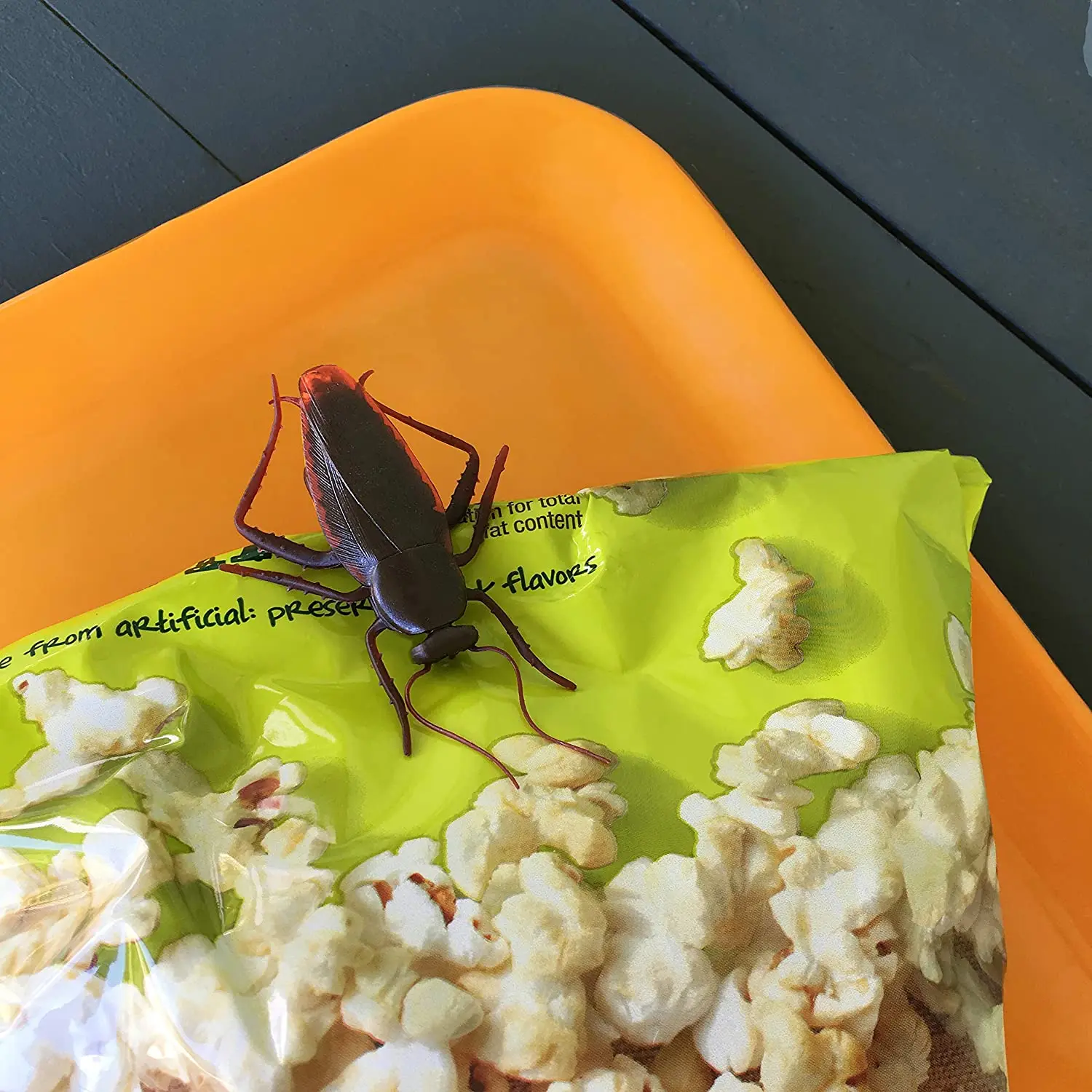 Genuine Fred Roach Bag Clips,Set Of 4,Brown Buy Roach Pranks For