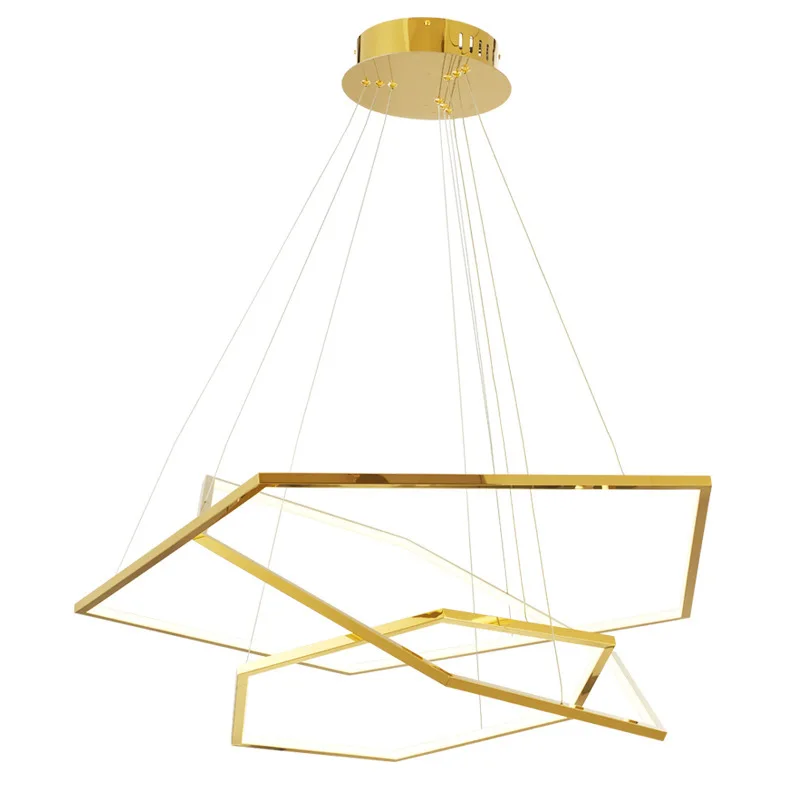 JYLIGHTING Modern Remote LED Rings Pendant Lights LED Luminaire Suspendu Lighting Industrial Lamp for Living Room Dining Room
