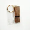 Black walnut wood phone stand chain terms 2*6*1.5cm