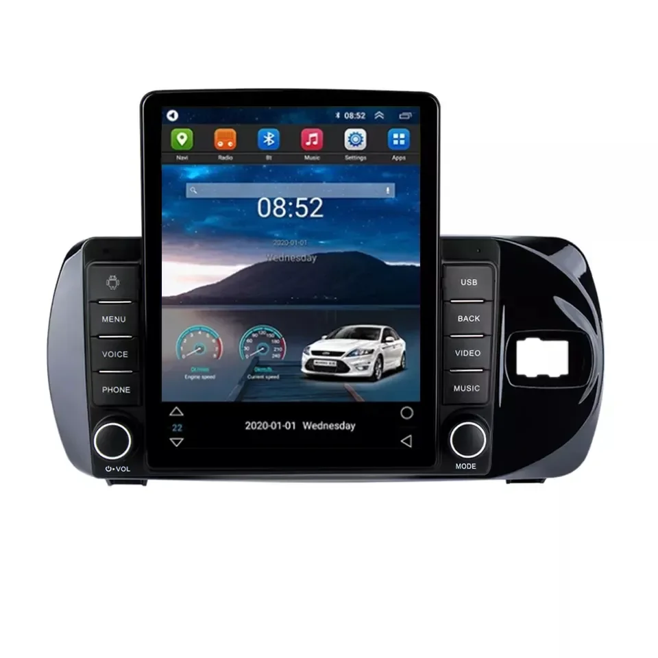 Android Car Video Car DVD Player for Toyota Vitz 2016 2017 2018 2019 2020 Stereo Android 4G LTE Car Multimedia System