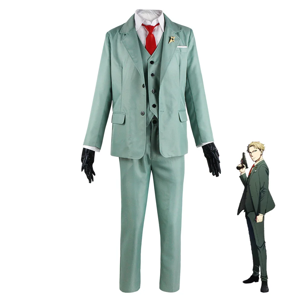 Anime Spy X Family Loid Forger Cosplay Costume Light Green Suit Twilight  Outfit Shirt Tie Men Clothes Halloween - Buy Spy Family Cosplay Costumes,Loid  Forger Cosplay,Anime Cosplay Product on 