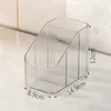 Three-compartment transparent