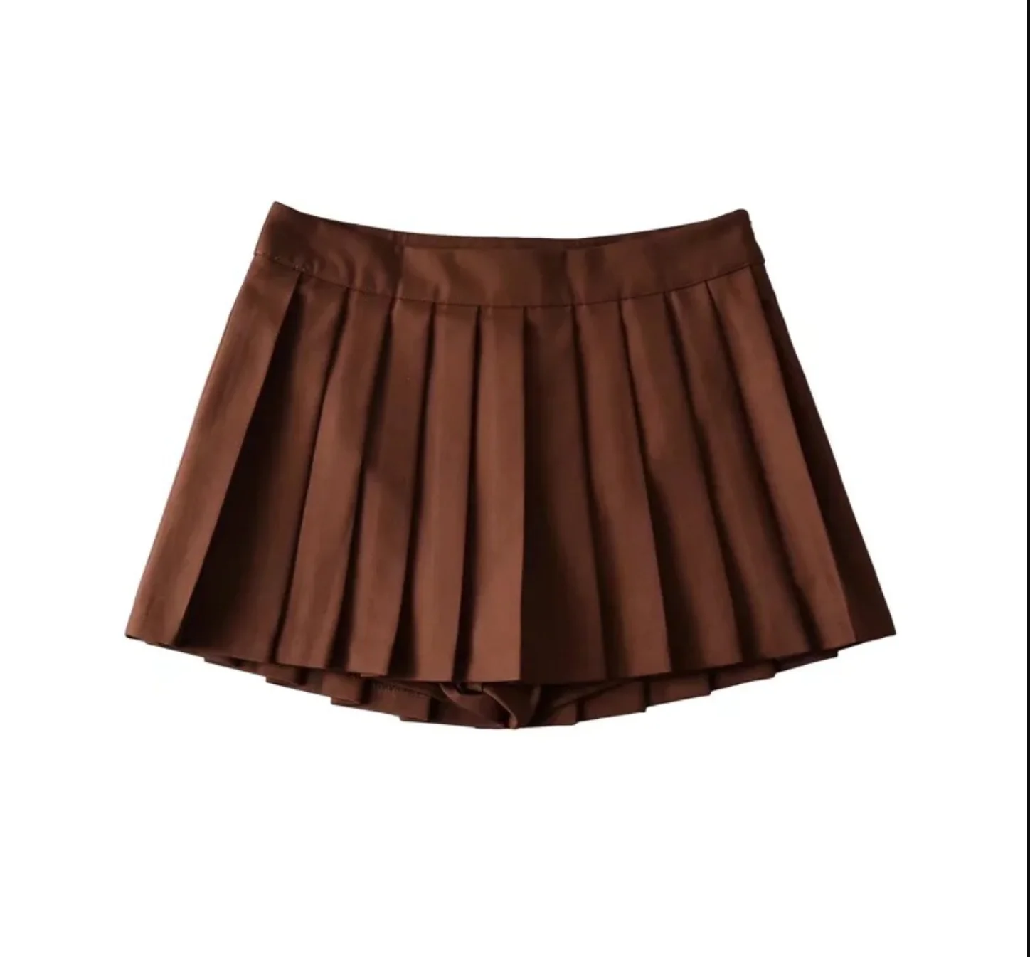 2022 Summer Academy Style Anti Going Aline Short Skirt Women's Mid