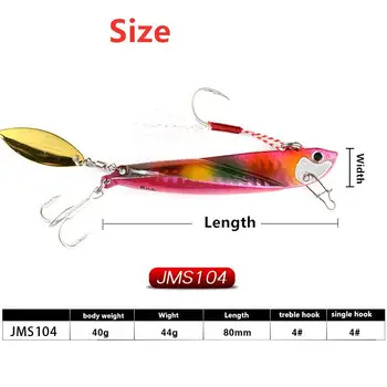 CHEERY Metal Jig Tobisugi Daniel 67mm 20g SBP Blue Pink Iwashi Jigging Lure Artificial Hard Bait Without Hooks – Metal Jig – view 5
