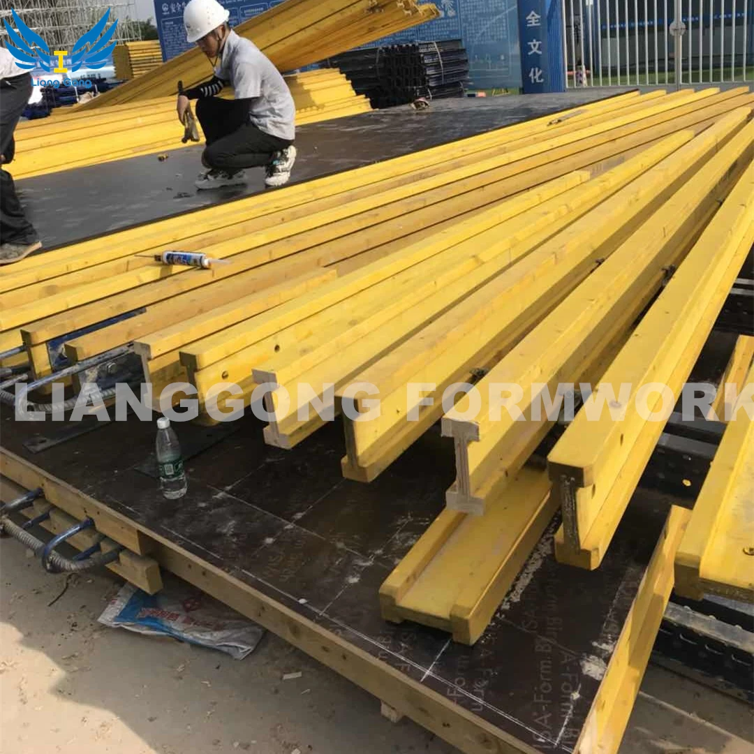 Lianggong Adjustable Arc Column Formwork - H20 Timber Beam