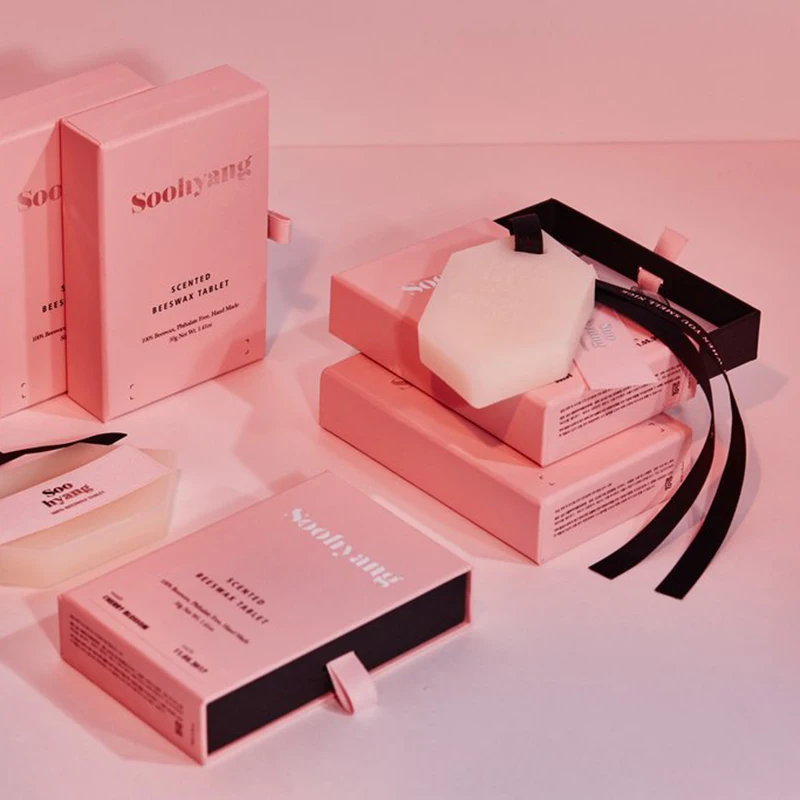 Оптовая продажа, Oem, роскошная матовая черная картонная упаковка, индивидуальный выдвижной ящик, упаковка, простой дизайн