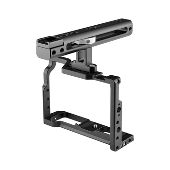 YELANGU C19 Handle Dslr Camera Cage Aluminum Alloy for FUJIFILM XT2/XT3 detail image