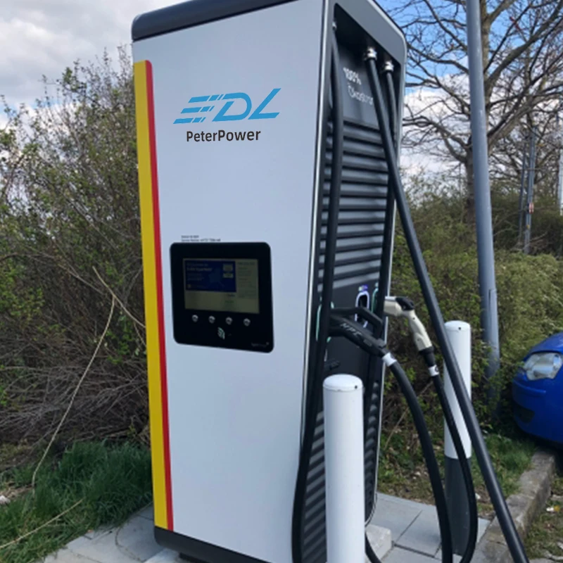 상업용 신에너지 고속 EV 충전기 40kw 60kw 180kw EV 충전기 바닥 장착형 DC EV 충전소