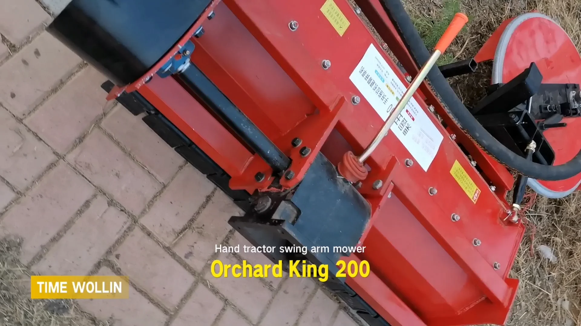 Orchard King 200 Cutting 150cm Orchard Tractor Pull Behind Verge Offset