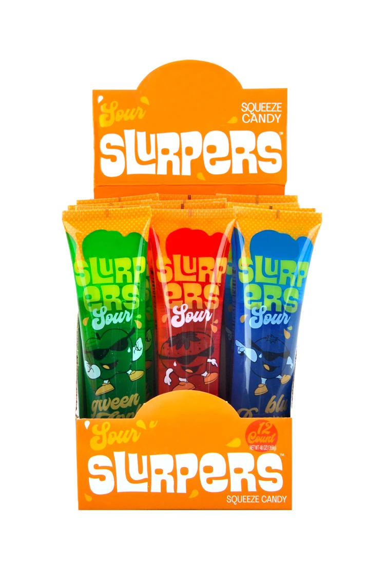 Bottle Shape Squeeze Gel Sour Slime Jam Liquid Jelly Candy Sweets