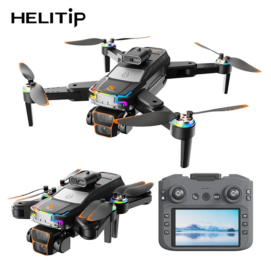 Wholesale MiniDrone JS39P Green FPV Drone with LCD Screen