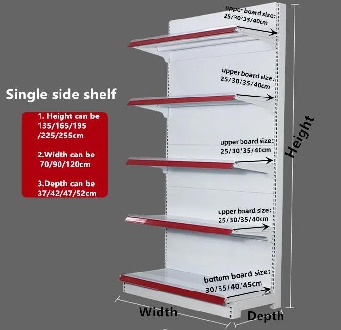 Retail Store Rack Supermarket Shelf Gondola Shelving/gondola Shelf