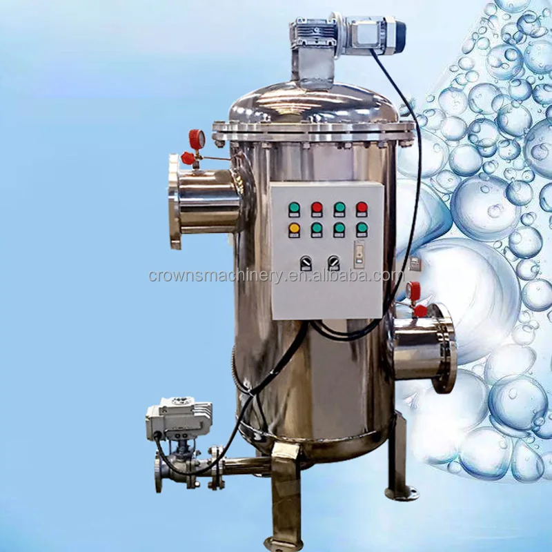 Industrial Automatic Cleaning Water Treatment Filter Machine Self Cleaning Filter
