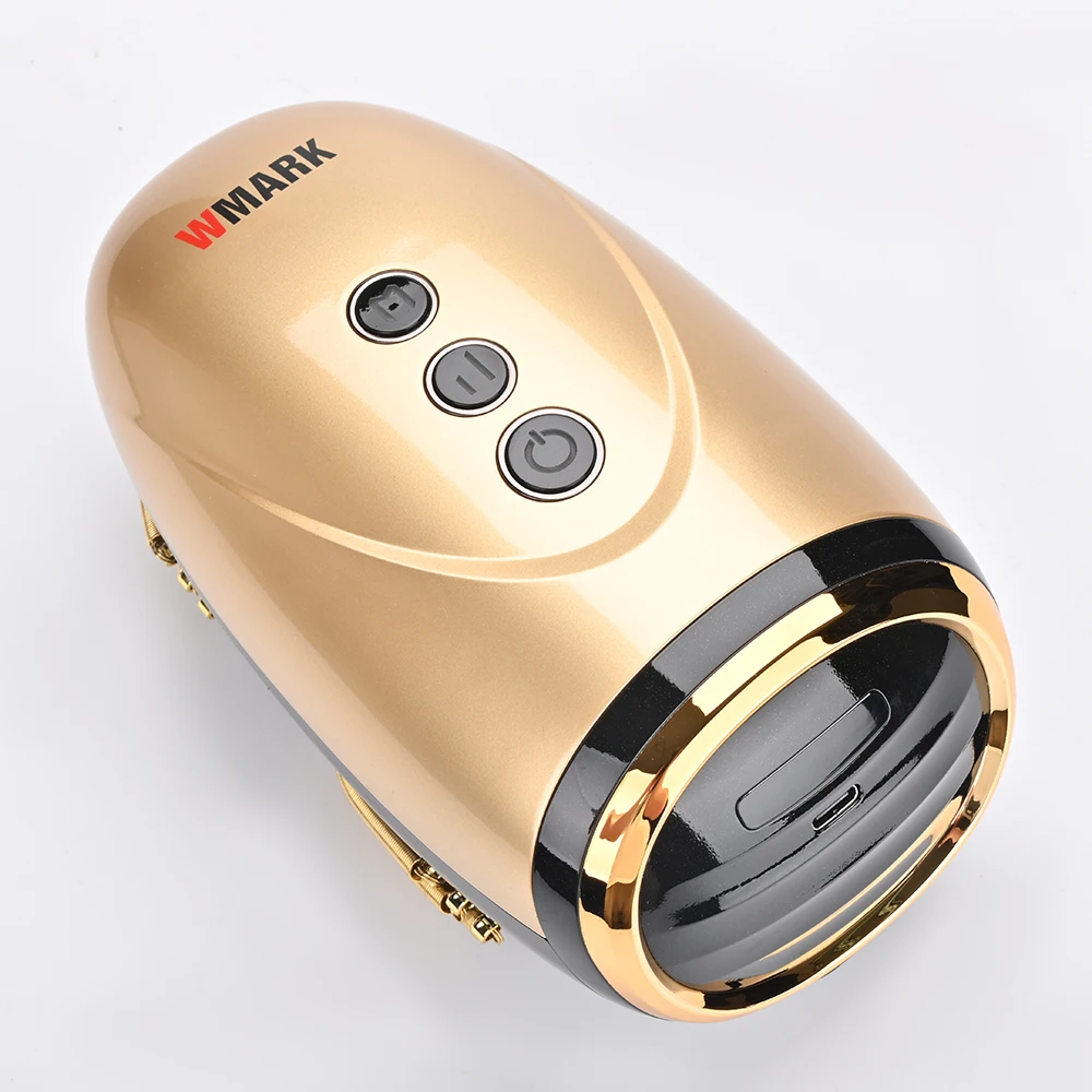 WMARK NG-SM001 Wholesale Barber Use Cordless Neck Head Face Shoulder  Electric Handheld Massager Vibration Hand Massager Machine