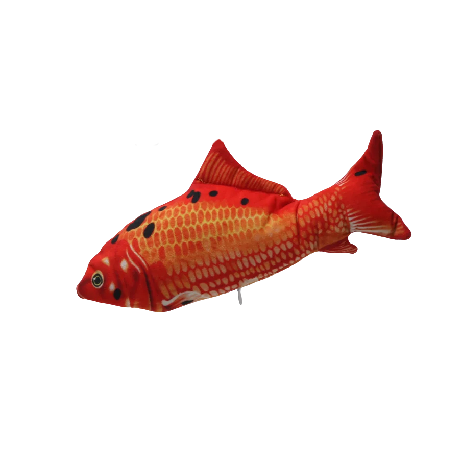 Плюшевая Реалистичная игрушка в форме рыбы кошки захвата для питомца чтобы жевать поддельные куски