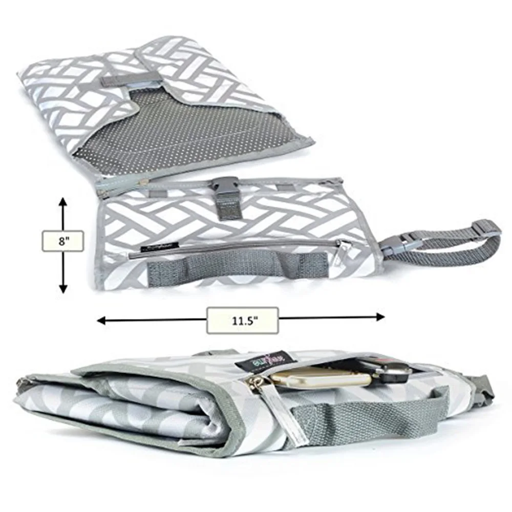 Useful Compact Moms Easy to Clean Bulky Diaper Bag Changing Pad  Diaper Holds Storage