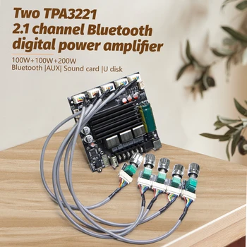 thumbnail image 2 of ZK-ST21 TPA3221 Bluetooth Power Amplifier Board With Subwoofer 2 of 10