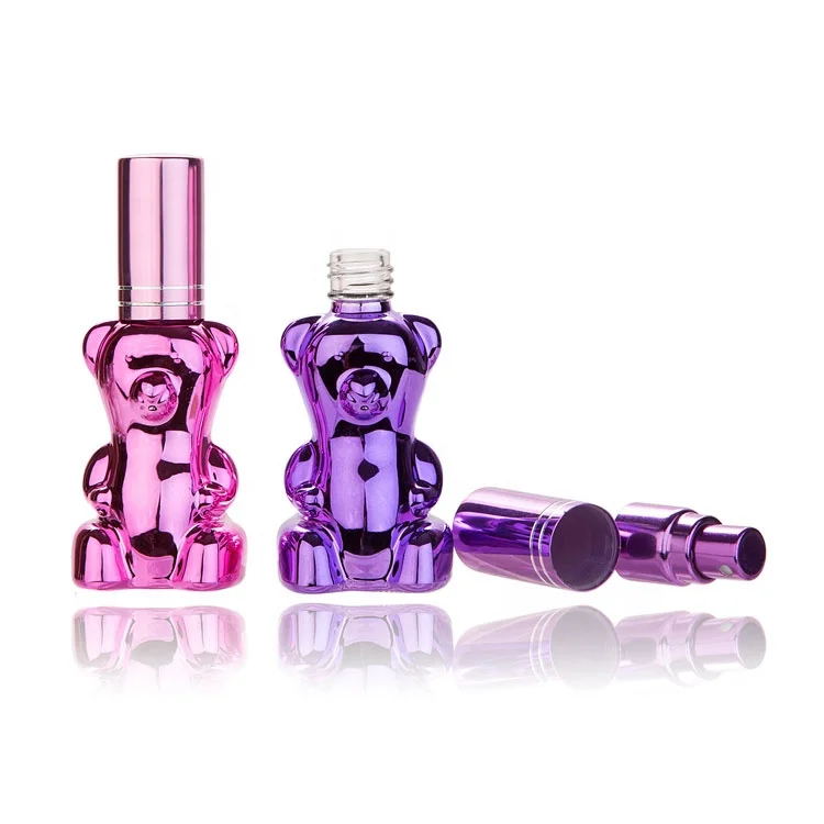 ホット販売13ml詰め替え可能な香水アトマイザーかわいいクマの形のガラスローラーボトル Buy ステンレス鋼ボール付き卸売ボトル エッセンシャルオイルローラーボトル ミニ香水瓶 Product On Alibaba Com