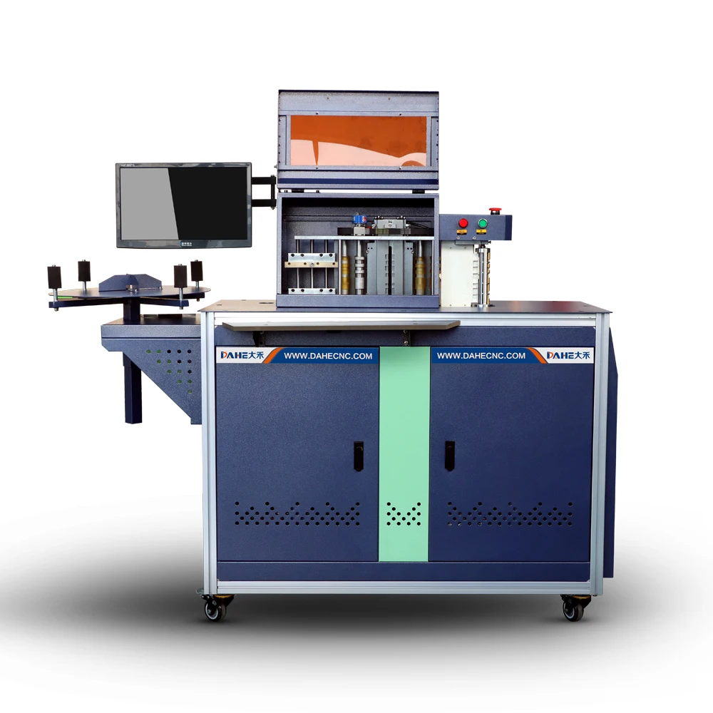 DH-5150 Automatic 3D Channel Letter Bending Machine for Advertising Acrylic Led Sign Aluminum Profile Coil Trim Bender Tools
