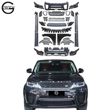 High Quality Car bumper For Range Rover Sport 2013 on L494 upgrade 2020+ SVR bodykit Fenders Headlights