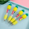 Bullet type 0.7 - pineapple small four-color ballpoint pen