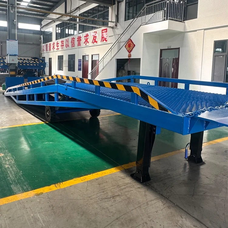 Специальный подъемник для погрузчика мобильный посадочный мост электрический погрузчик контейнерная рампа платформа гидравлическая Выравнивающая машина