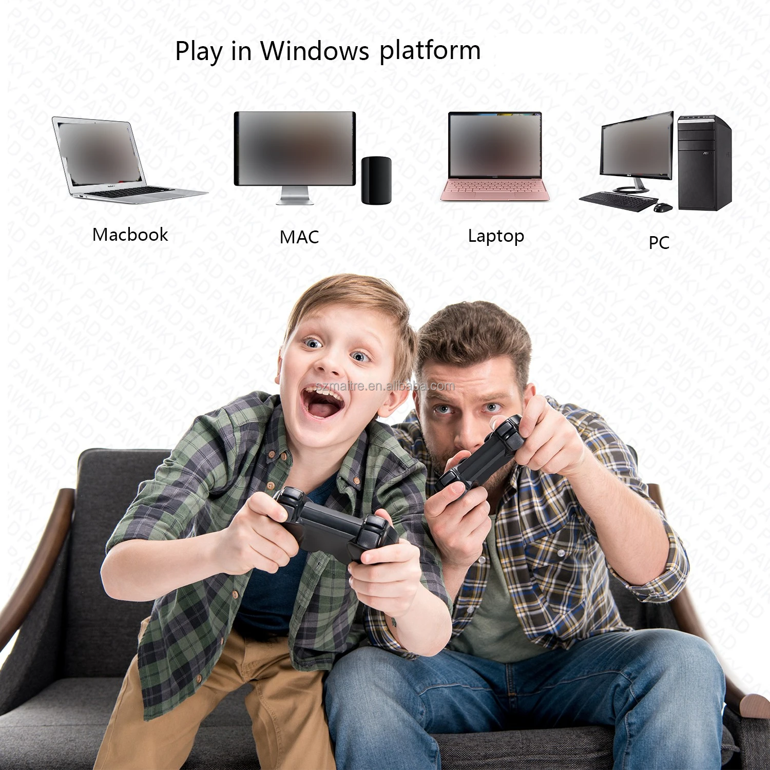 Pawky Pad Game Console - 2TB Memory, 60,000 Games, Wireless