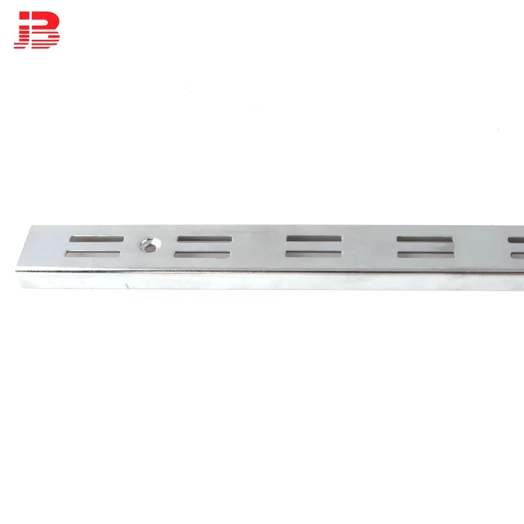 Jinbin Metal Double Slotted Channel / Supermarket/ Clothes Shops/Stores AA Column