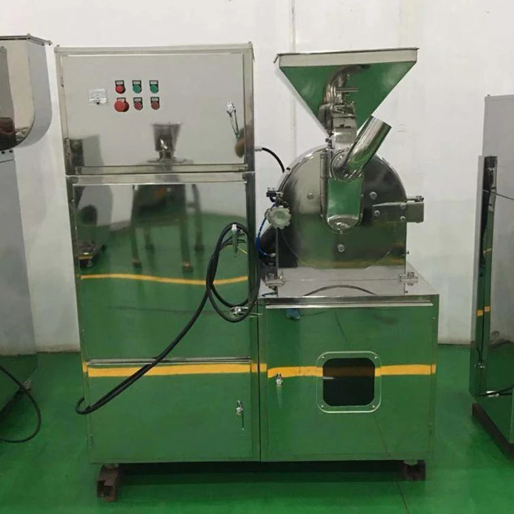 Automatic Corn Pulverizer Machine Electrical Grinder Dry Okra Turmeric Maize Chilli Spice Grinding Machine