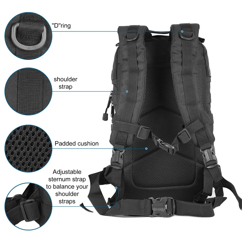 Tactical Backpack Molle Waterproof Tactical Hiking Gym Crossfit Backpack Outdoor Bag Custom Tactical Bag Tactical Backpack Molle Waterproof Tactical Hiking Gym Crossfit Backpack Outdoor Bag Custom Tactical Bag