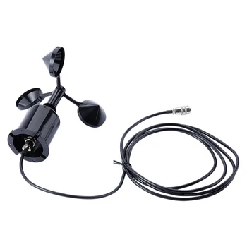 Accurate Anemometer Sensor Automatic Weather Station Instrument for Measuring Wind Speed and Direction