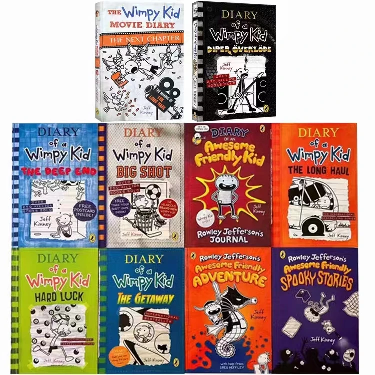 Diary of a Wimpy Kid Comic Set - English Language Books