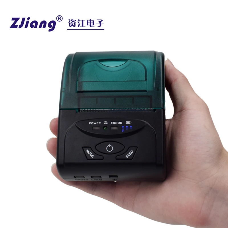 □mini ZJ-5807 Portable Bluetooth Thermal Printer