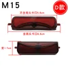 M15 [Dimensiones 5,8 cm sin incluir los soportes de bayoneta]