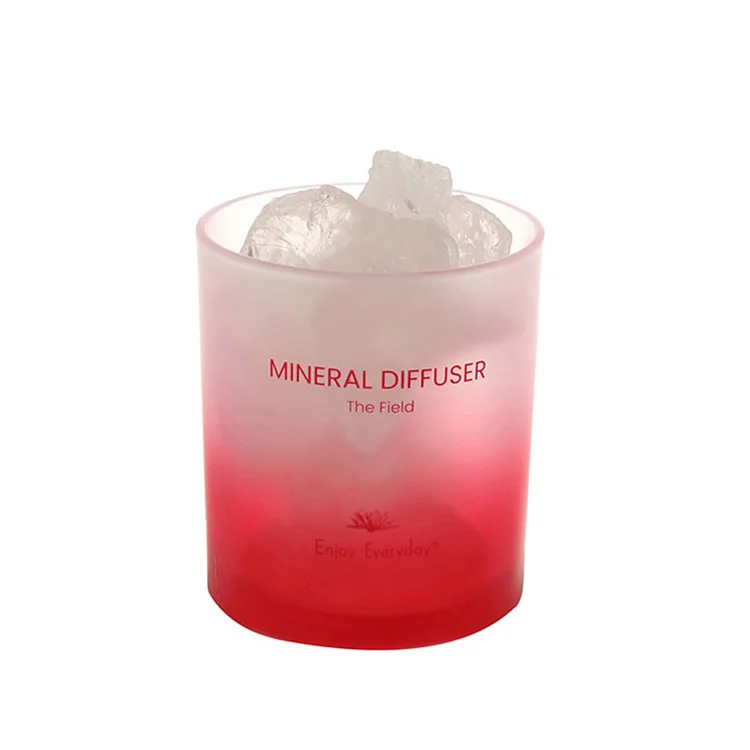 product long lasting customized logo glass jar aroma spar stone mineral diffuser-5