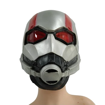 New Ant Man Cosplay Helmet Superhero Civil War Avengers Latex Mask for Halloween Party Mask in Latex Material