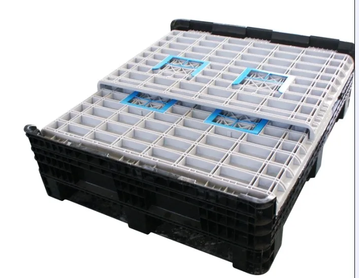 Join Folding Plastic Container Stackable Crates Transporting Crate Muti