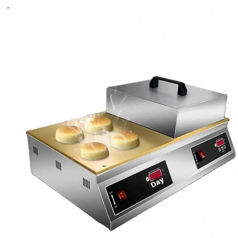 Commercial Kitchen Equipment Souffle Pastry Pan Cake Machine Mini Pancake Machine Fluffy Souffle Machine