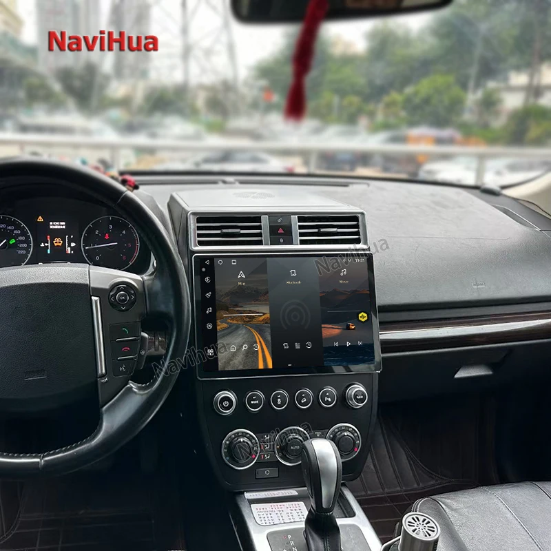 NaviHua 13 Inch Touch Screen Android Multimedia Player GPS Navigation System Car Radio Stereo for Land Rover Freelander 2