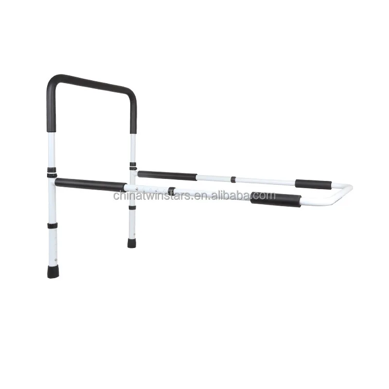 Grab Handle Bed Rail Fall Protection Bedside Handrail for Adults Elderly and Seniors Everyday Aid with Practical Bag